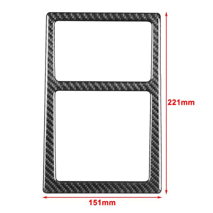 Rear Console Panel Frame Cover Trim for Volkswagen Passat B5 (2001–2005)