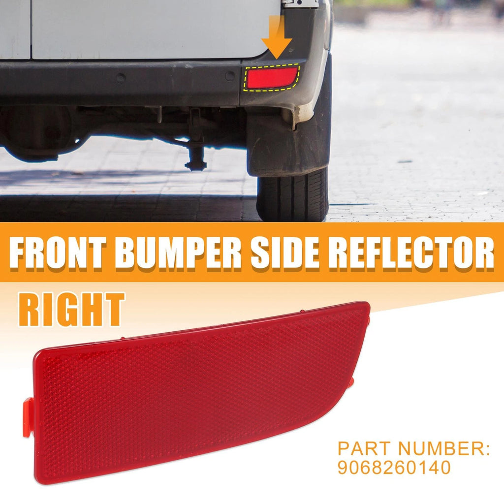 Front Right Bumper Reflector Replacement for Mercedes-Benz Sprinter (2006–2016)