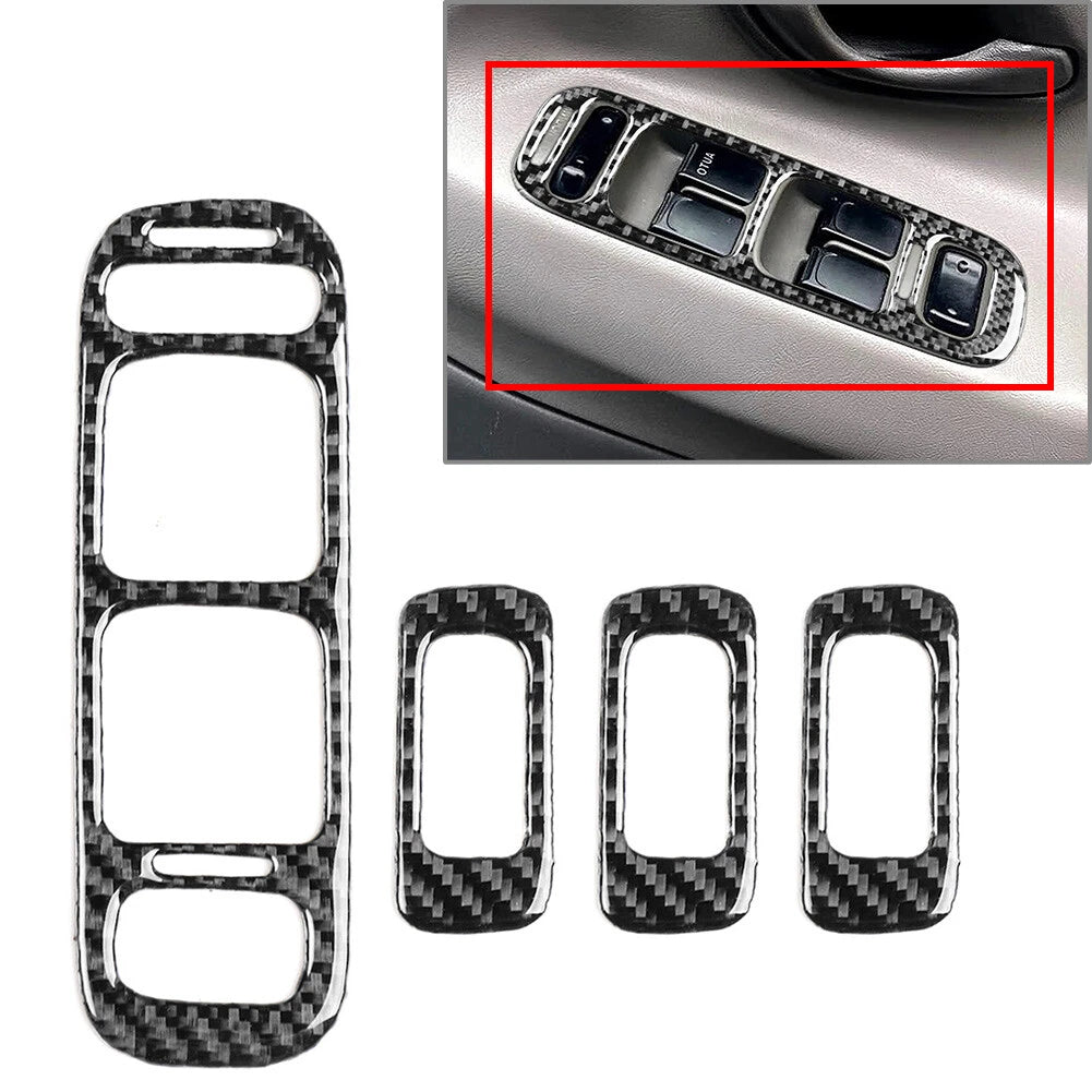 Window Lift Switch Panel Frame Cover Trim for Suzuki Chevrolet Tracker (1999–2004)