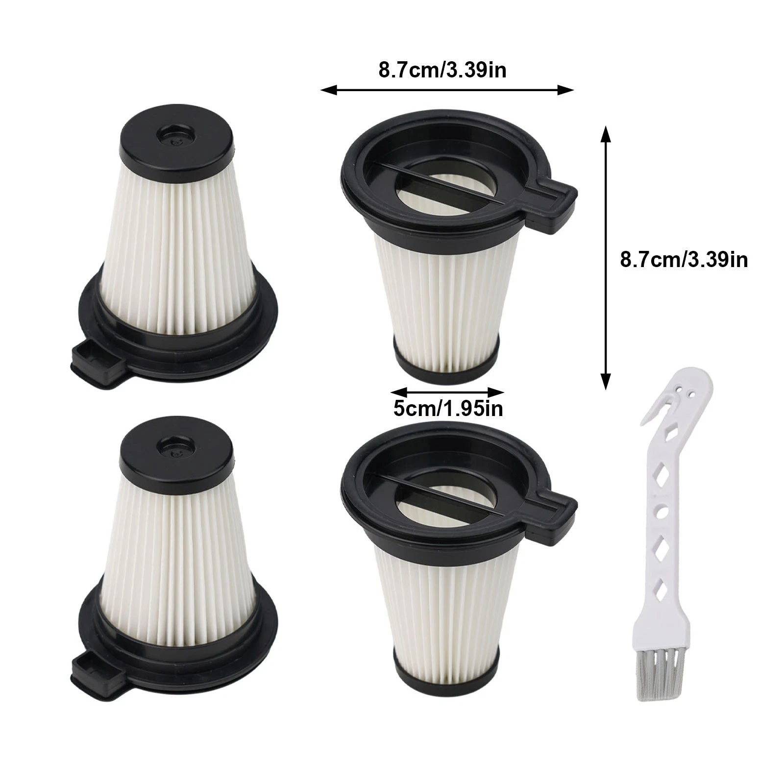 Replacement Filter for Handheld Vacuum (Compatible with )