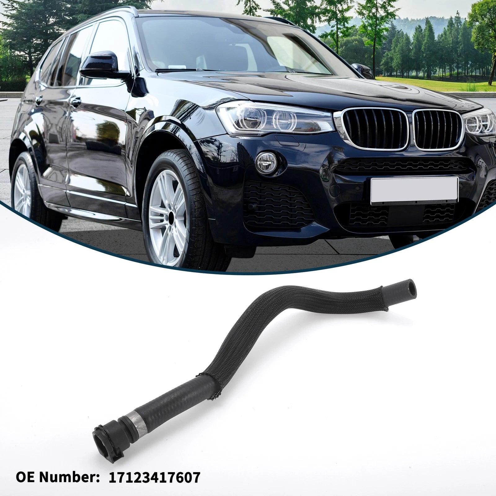 Radiator Hose Replacement for BMW X3 2007–2010 Cooling Liquid Tube