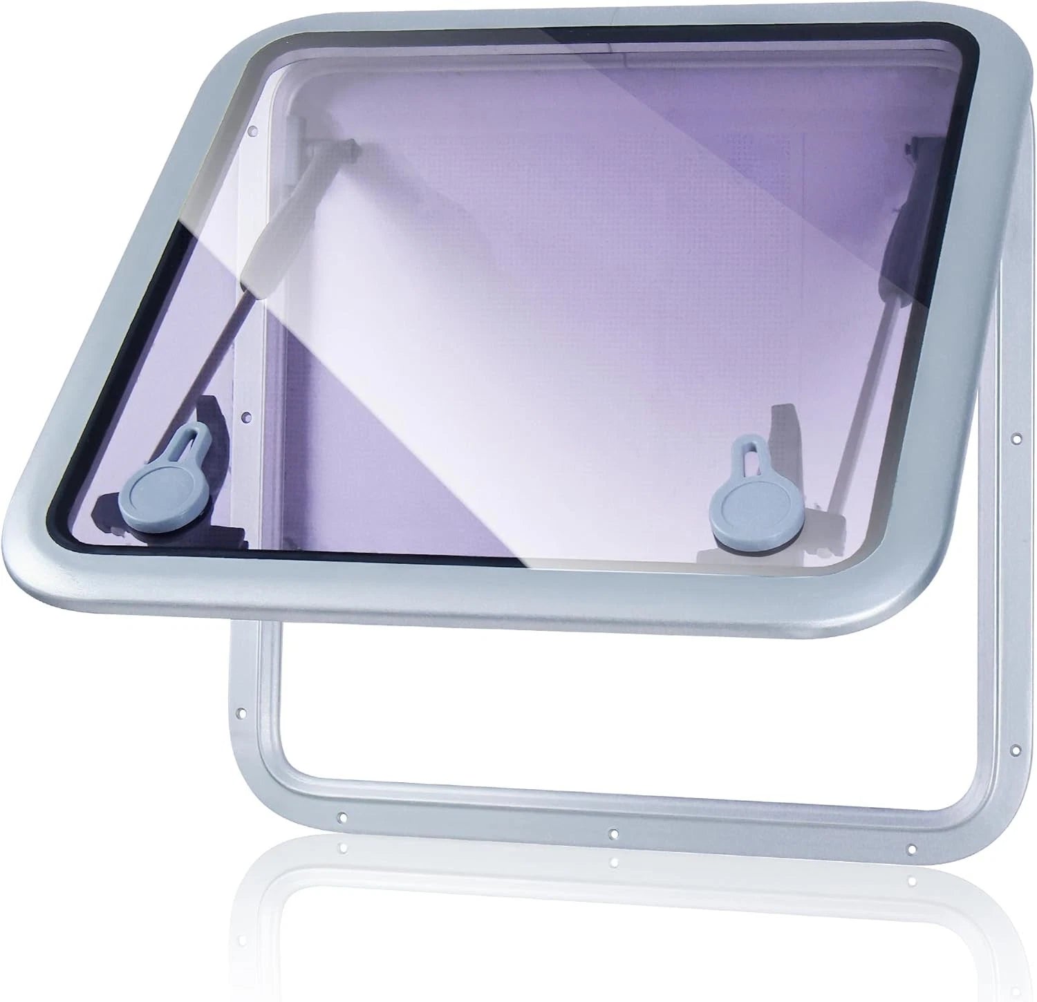 Porthole Window for Boat (22.5" x 22.5") Anodized Aluminum
