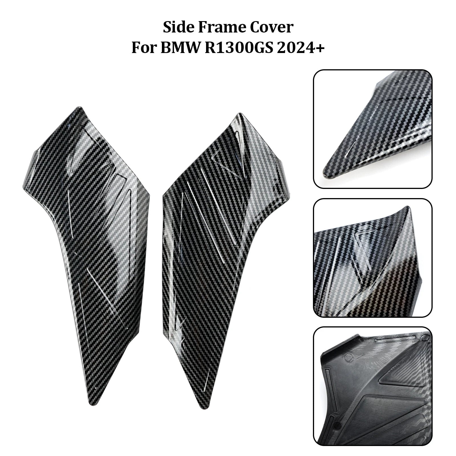 Side Frame Panel Guard Protector for BMW R1300GS (2024+) Carbon
