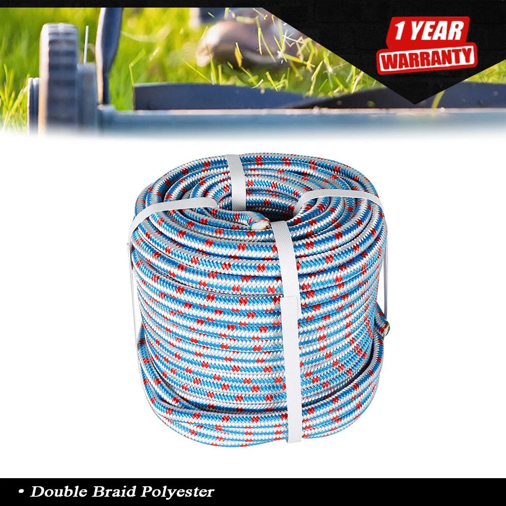 1/2" Double Braid Polyester Nylon Arborist Tree Rope 16 Strand 150'