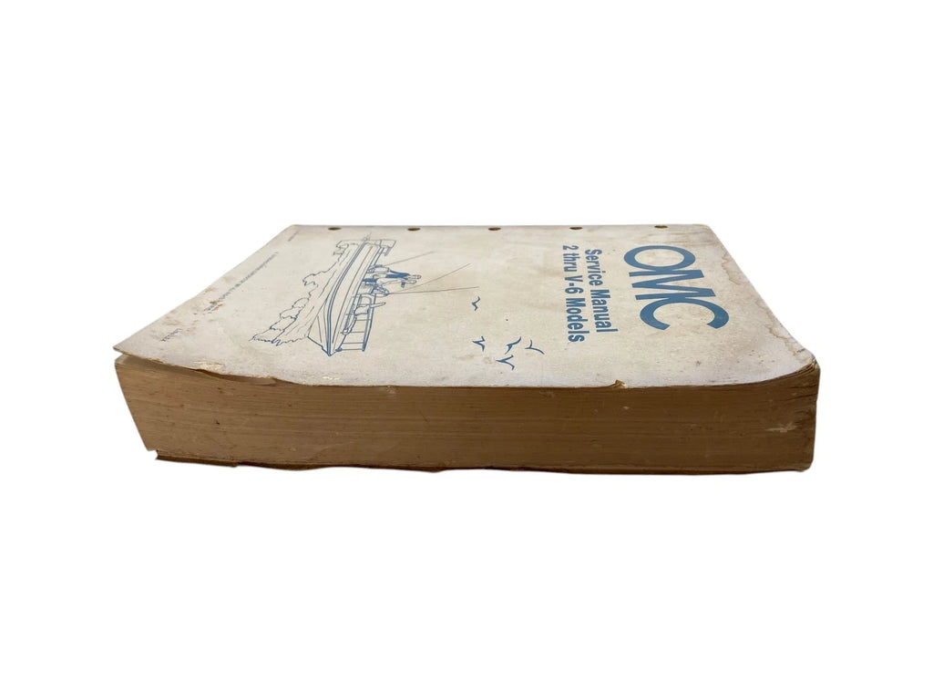 OMC Service Manual for V-6 Models (1981) 392790