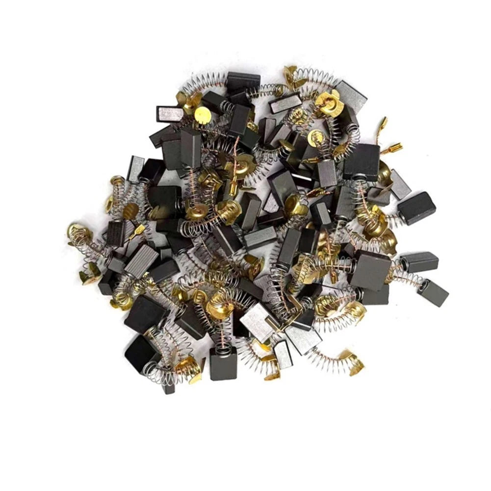 80Pcs Electric Motor Carbon Brushes for Power Tools (Various Sizes)