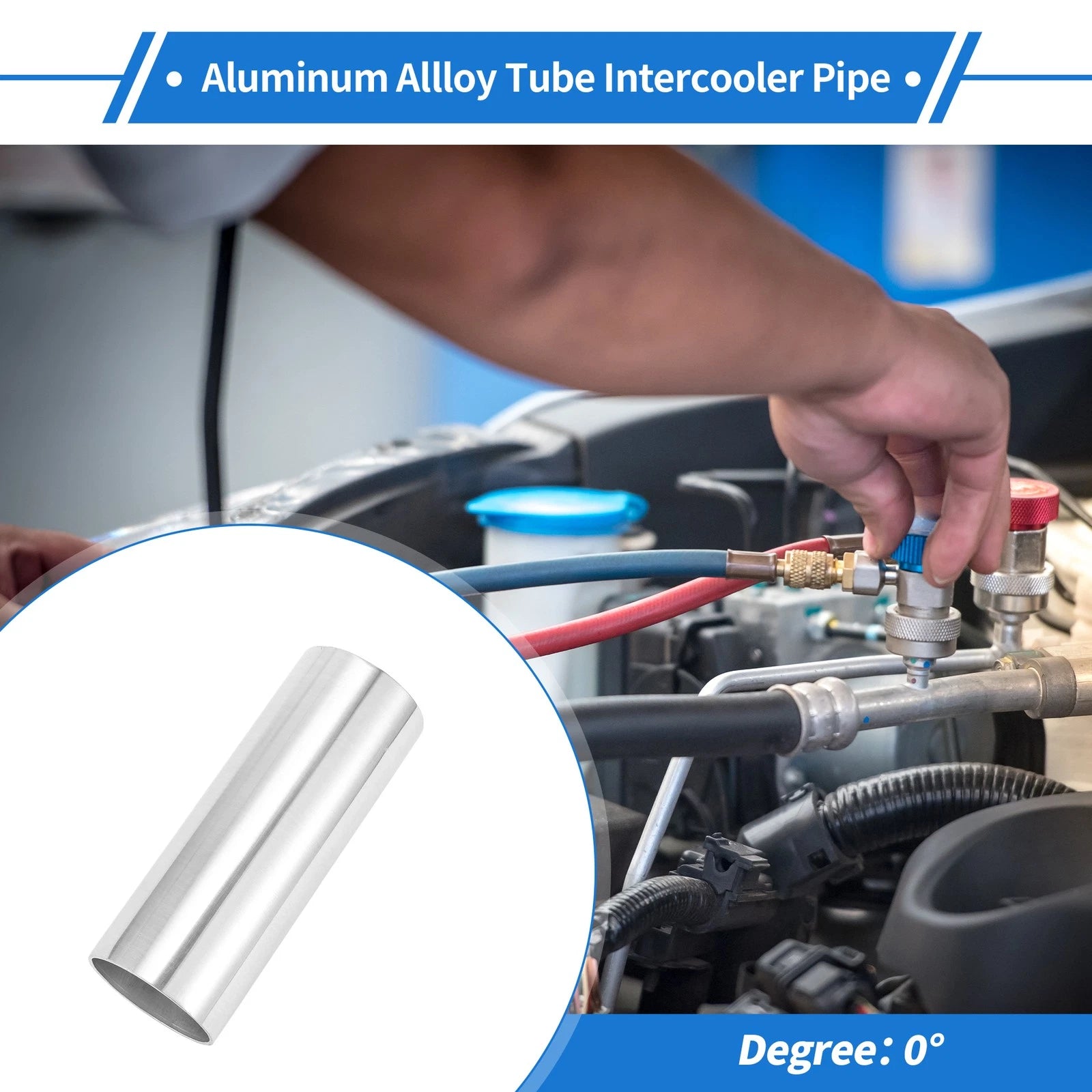 Intercooler Pipe 57mm/2.2"OD for