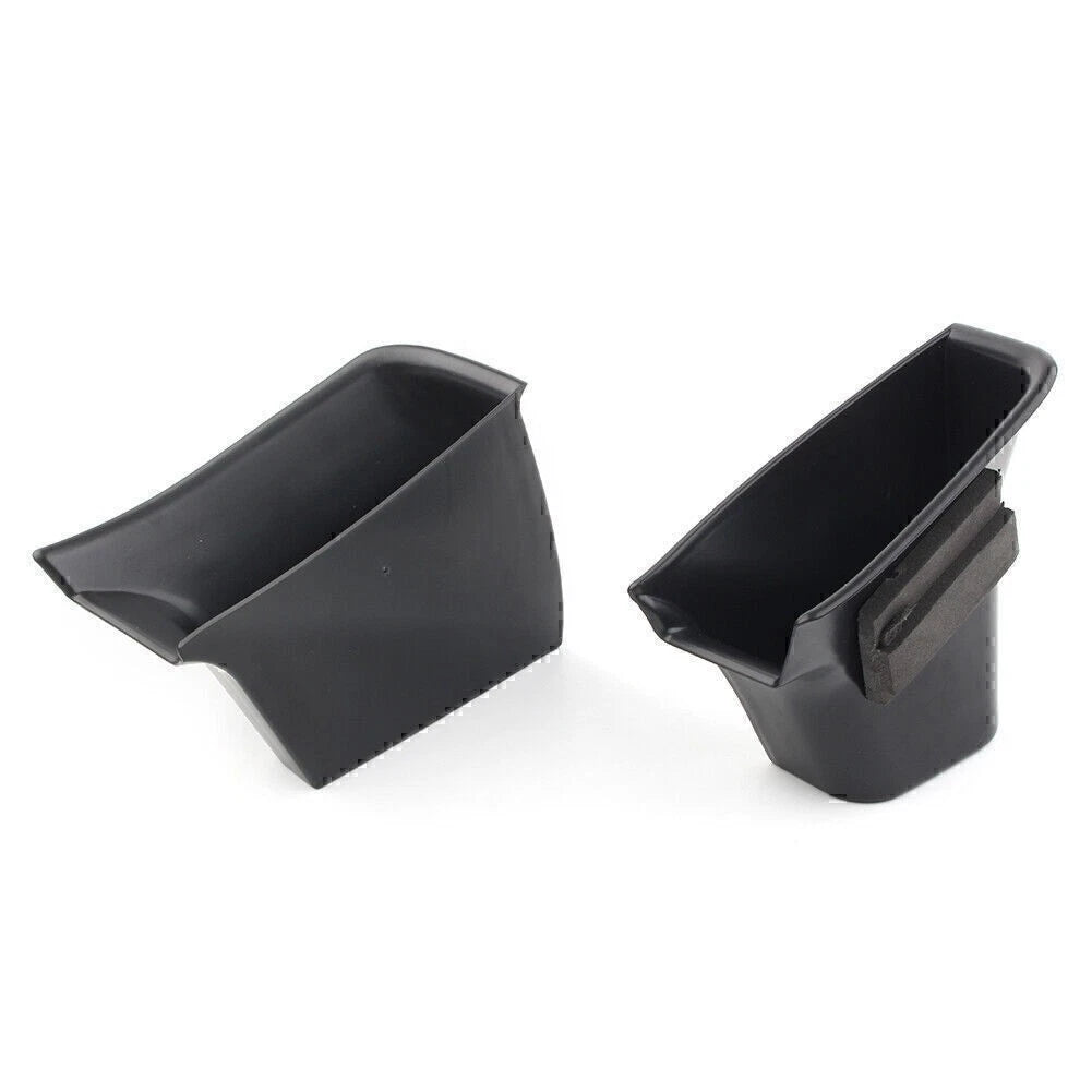 Front Door Handle Armrest Storage Box Tray Bin Kit for Audi Q7 (2016–2018)