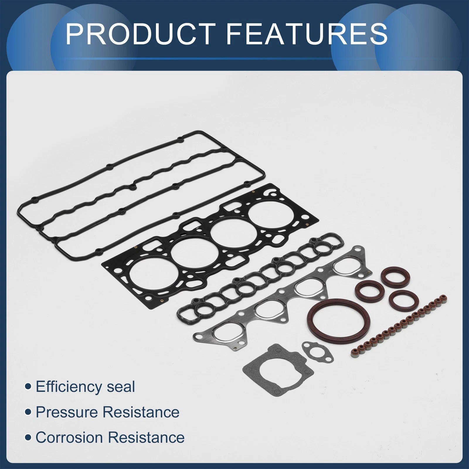 Cylinder Head Gasket Kit Replacement for Mitsubishi 4G93 (2000–2009)