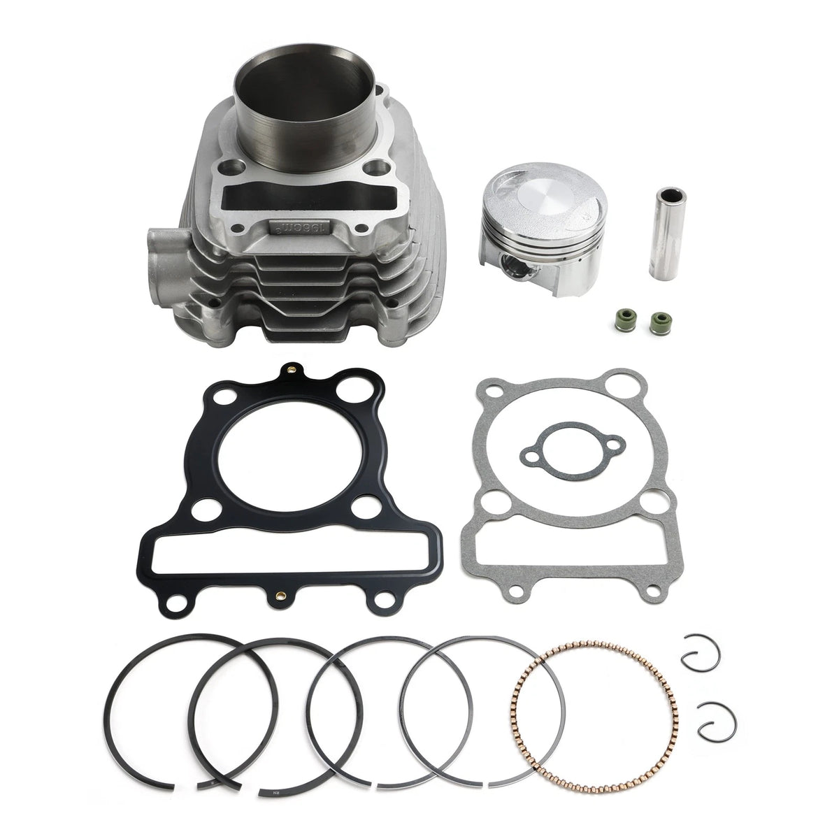 67mm Cylinder Jug Top End Piston Gaskets Kit for Yamaha YFM200 (1985–1989)