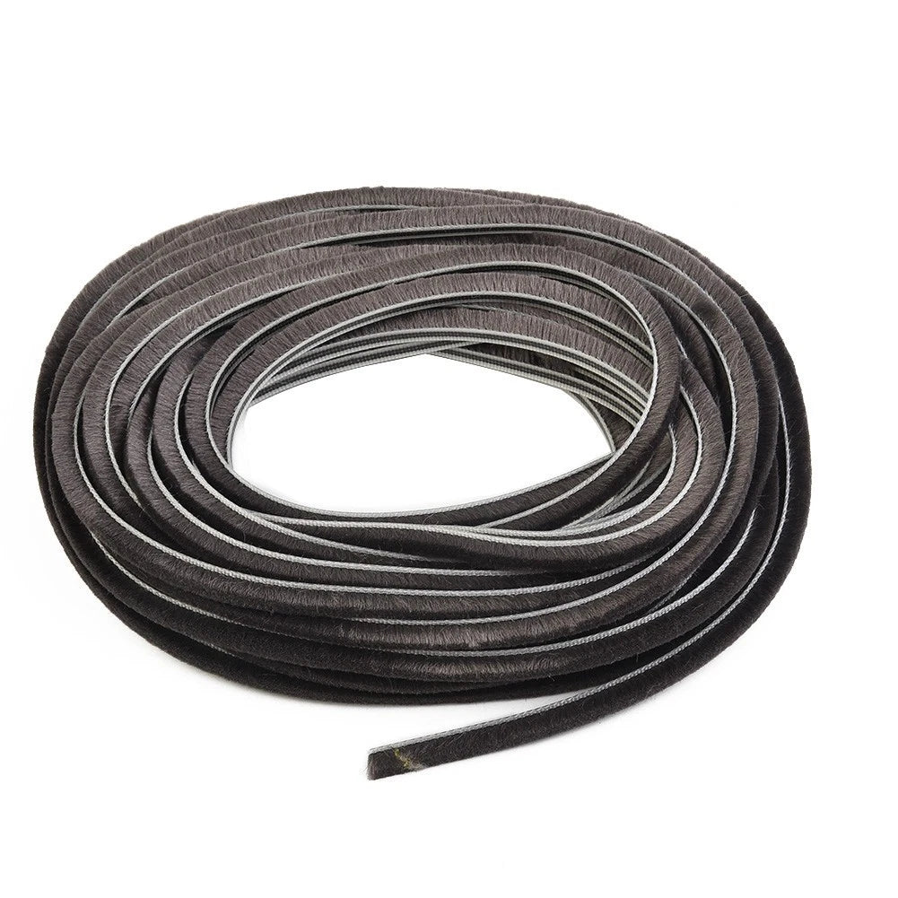 Sliding Door Draught Excluder Brush Pile Seal for (10m)