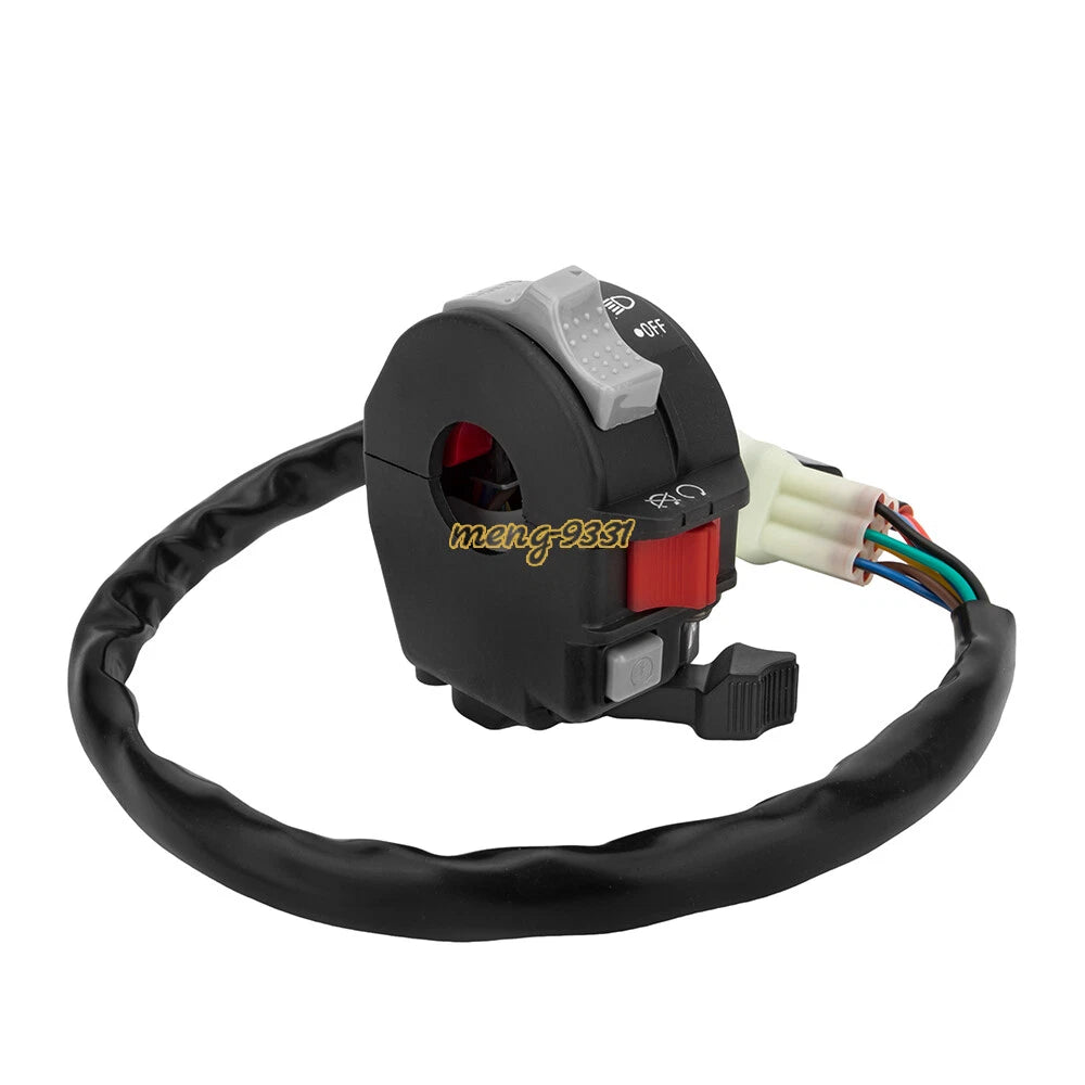 Left Handlebar Kill Switch for Yamaha Grizzly 350 400 660 (2007–2014)