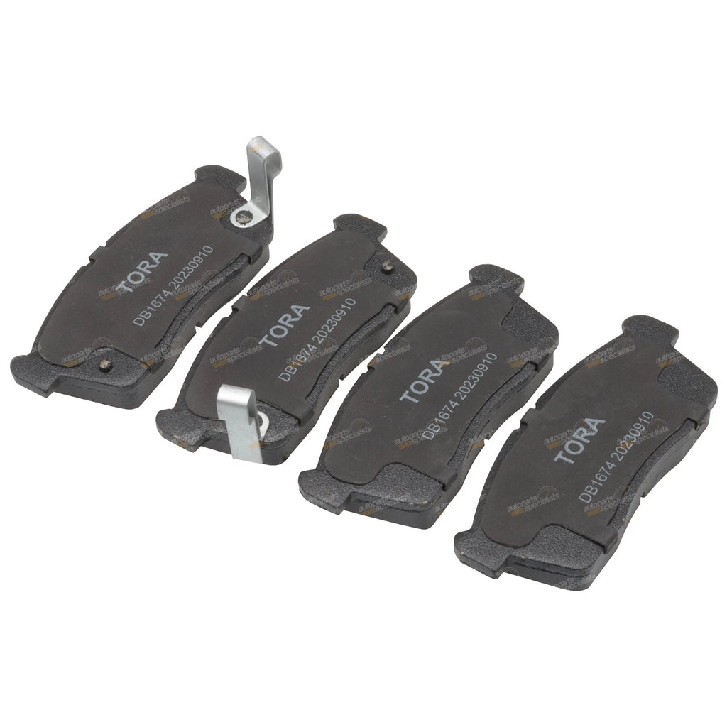 Front Disc Brake Pads Set for Suzuki Ignis RG413 RG415 (2000–2005)