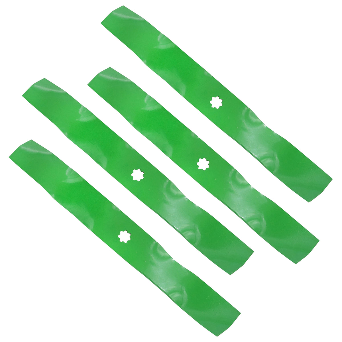 Mulching Blade Replacement 7 Point Star for John Deere 38 to 30 Inch Deck (19-1/2)