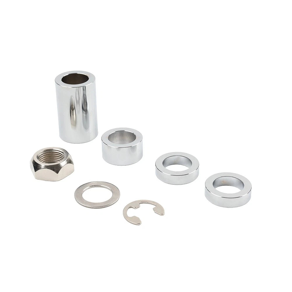 Motorcycle Rear Axle Nut Spacer Kit For Harley Softail FLST FSXT 2008+