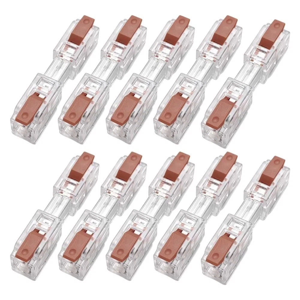 10Pcs Wire Connectors for Lamps Fans LED Strips