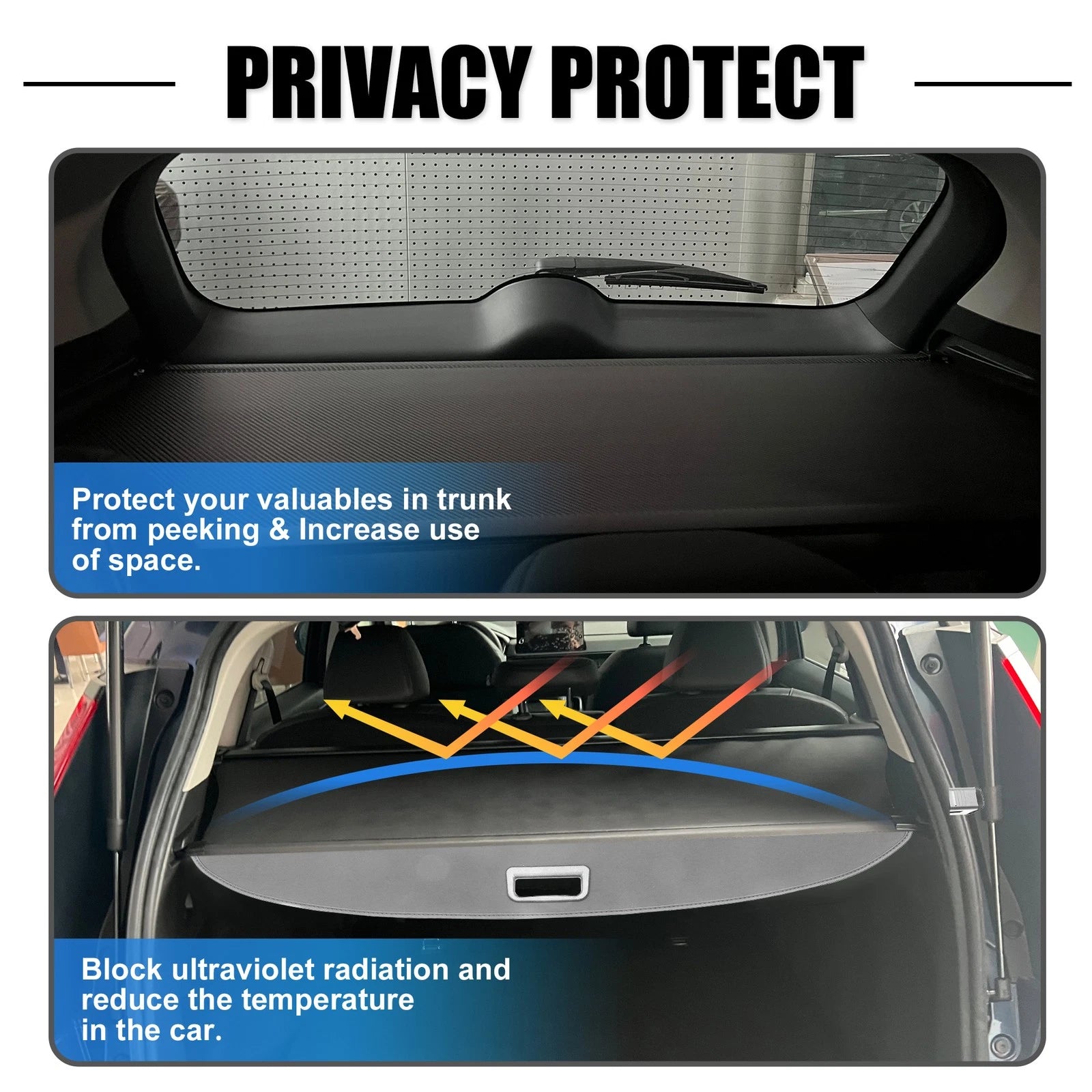 Retractable Cargo Cover for BMW X3 (2018–2023)