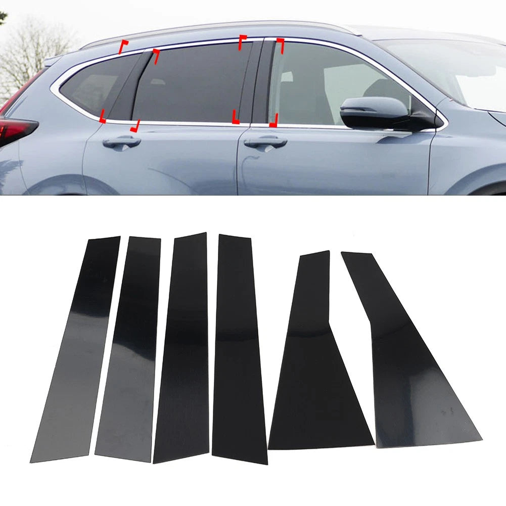 Pillar Post Trim Kit for Honda CR-V (2017–2022) - Black