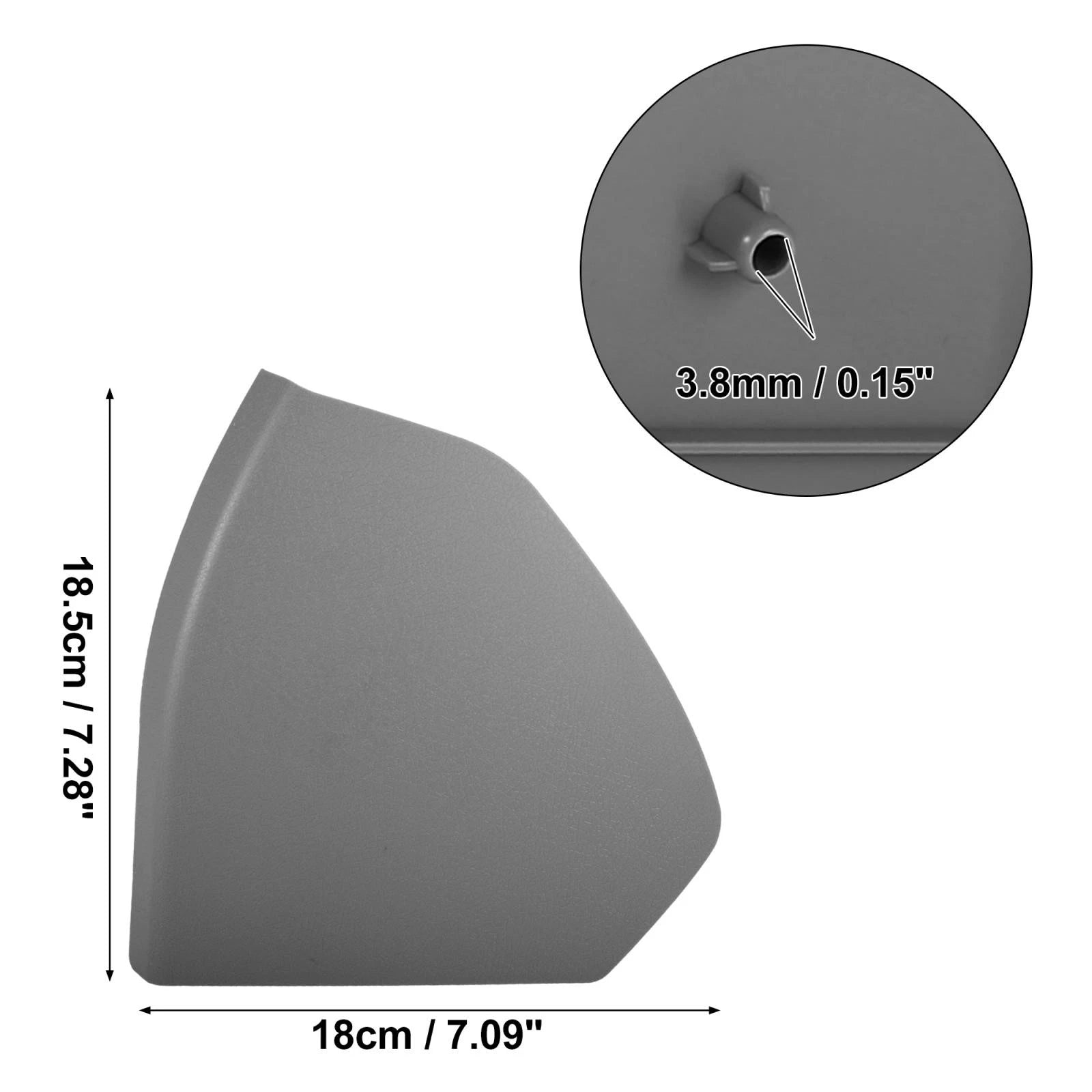 Front Right Car Door Cover Trim Replacement for Mercedes Benz E-Class W211 (2003–2009)