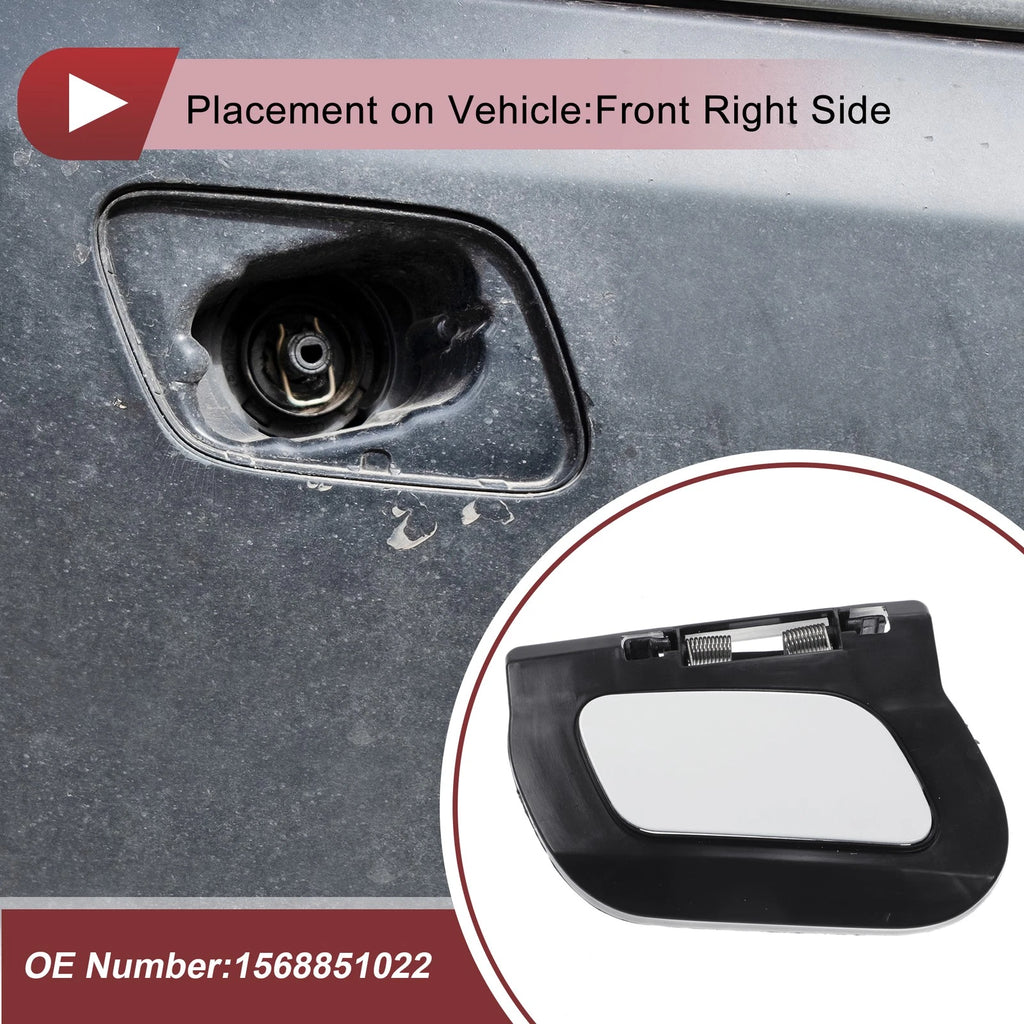 Washer Nozzle Cover Cap Front Right Replacement for Mercedes-Benz GLA45 AMG (2015–2019)
