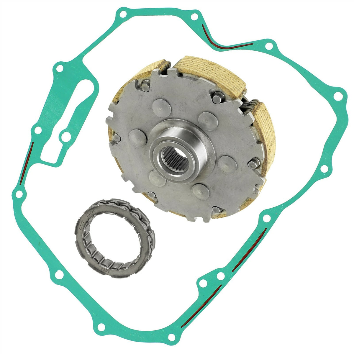 Wet Clutch Carrier Shoes Replacement for Honda TRX500FPE Foreman 500 (2007–2011)