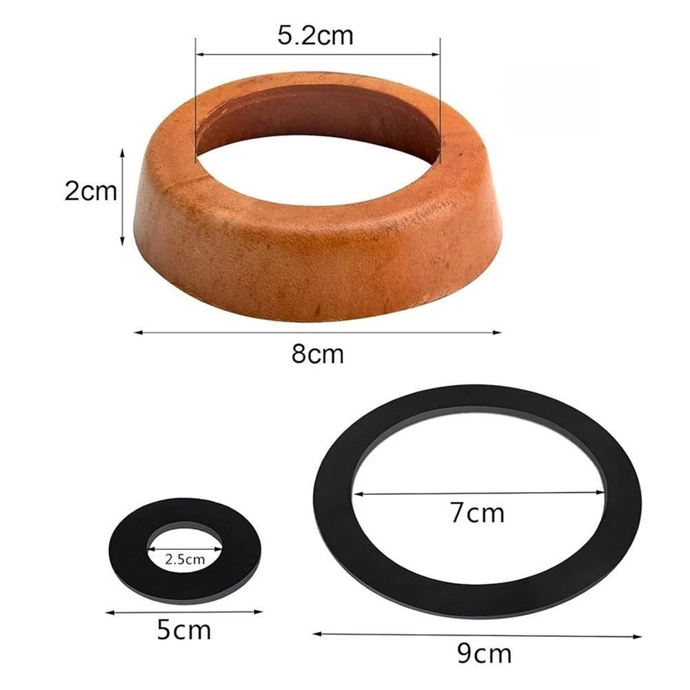 Leather Seal Cuff for Type 75 Water Hand Pumps (5.3 cm ID, 2 cm Height)