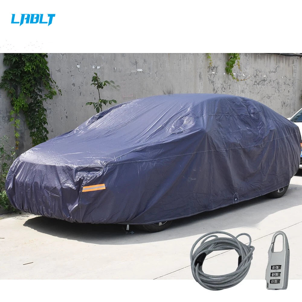 Full Car Cover for All Vehicles (Waterproof, Windproof, Mudproof)