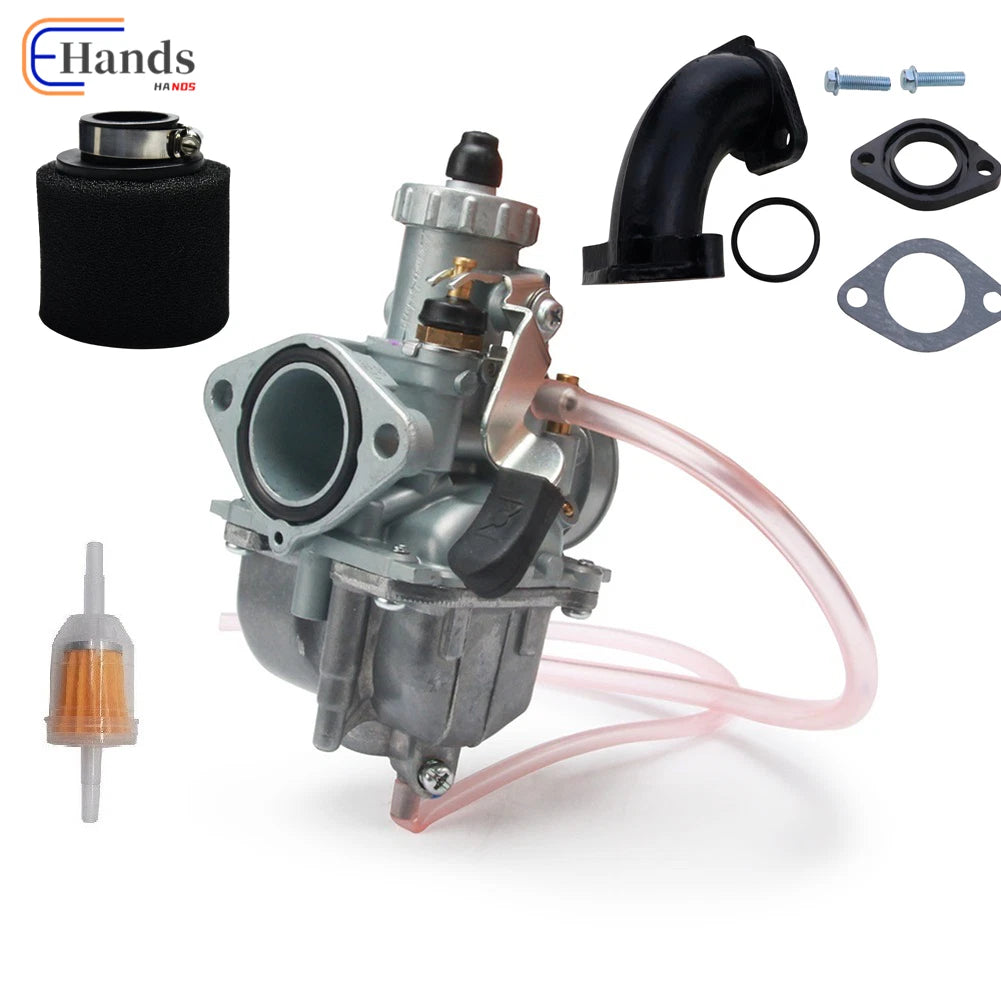 Carburetor and Air Filter for Honda ATC200 ATC200S ATC200X ATC185S (1978–1985) Mikuni 26mm