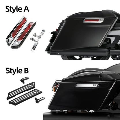 4" Stretched Hard Saddlebags for Harley CVO Street Glide (2014–2023)