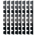 8PCS Rubber Bumper Scrape Guard Kit for
