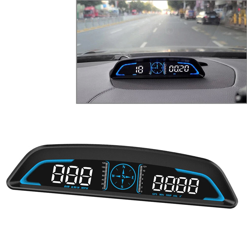Car GPS HUD Speedometer Head Up Display for All Vehicles (Universal)