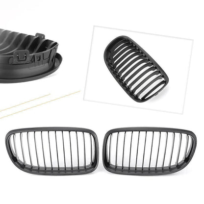 Black Front Kidney Grille for BMW E90 E91 LCI 325i 328i 335i (2009–2011)