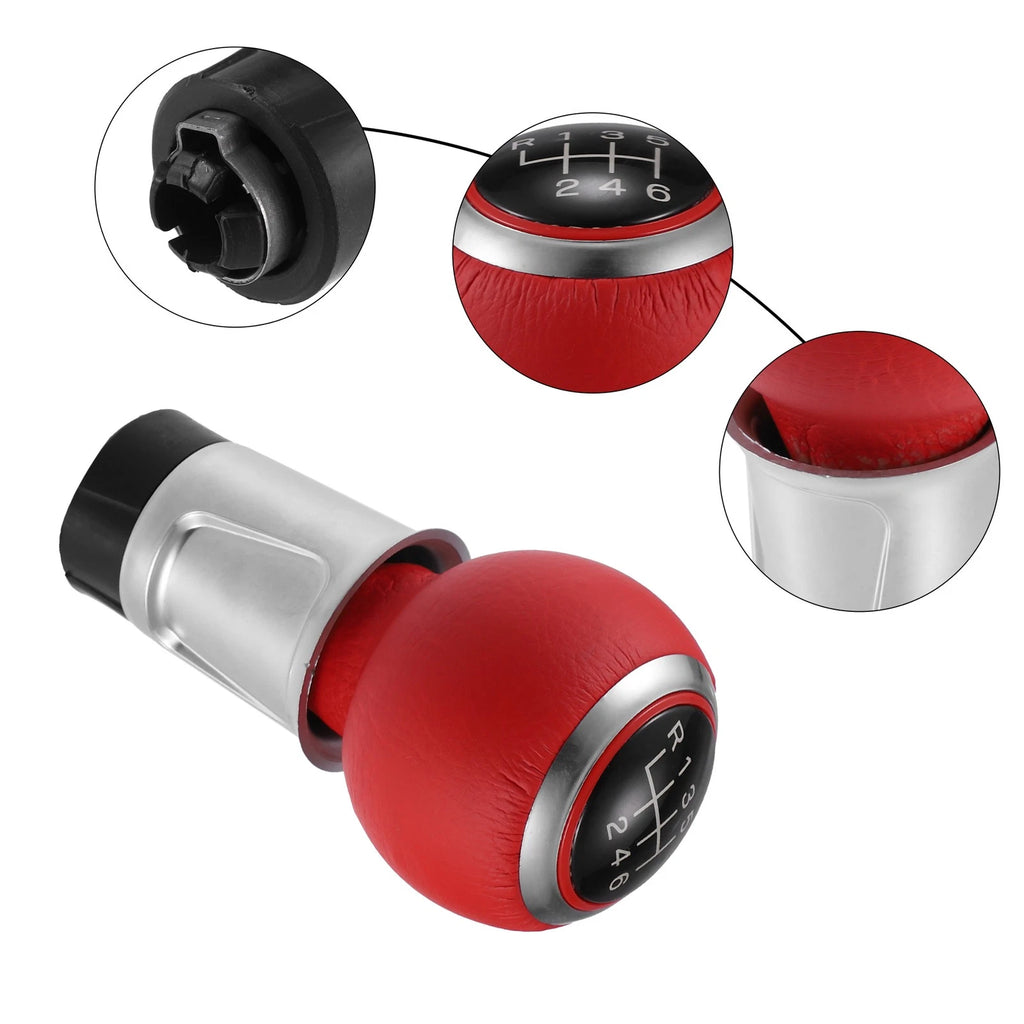 Manual Gear Shift Knob 6 Speed Replacement for Audi A4 S4 Q5 (2008–2017)