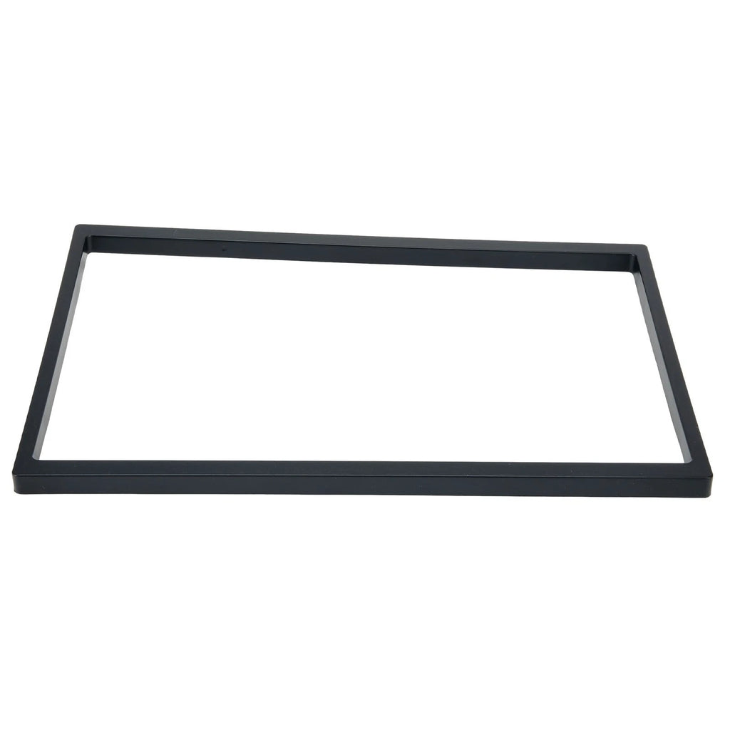 Car Radio Surround Frame for Universal 2 Din (2010–2023) - Black ABS Plastic
