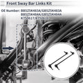 Front Stabilizer Link Bushingless for Ford Explorer (2011–2019) No.BB5Z5K483A Black