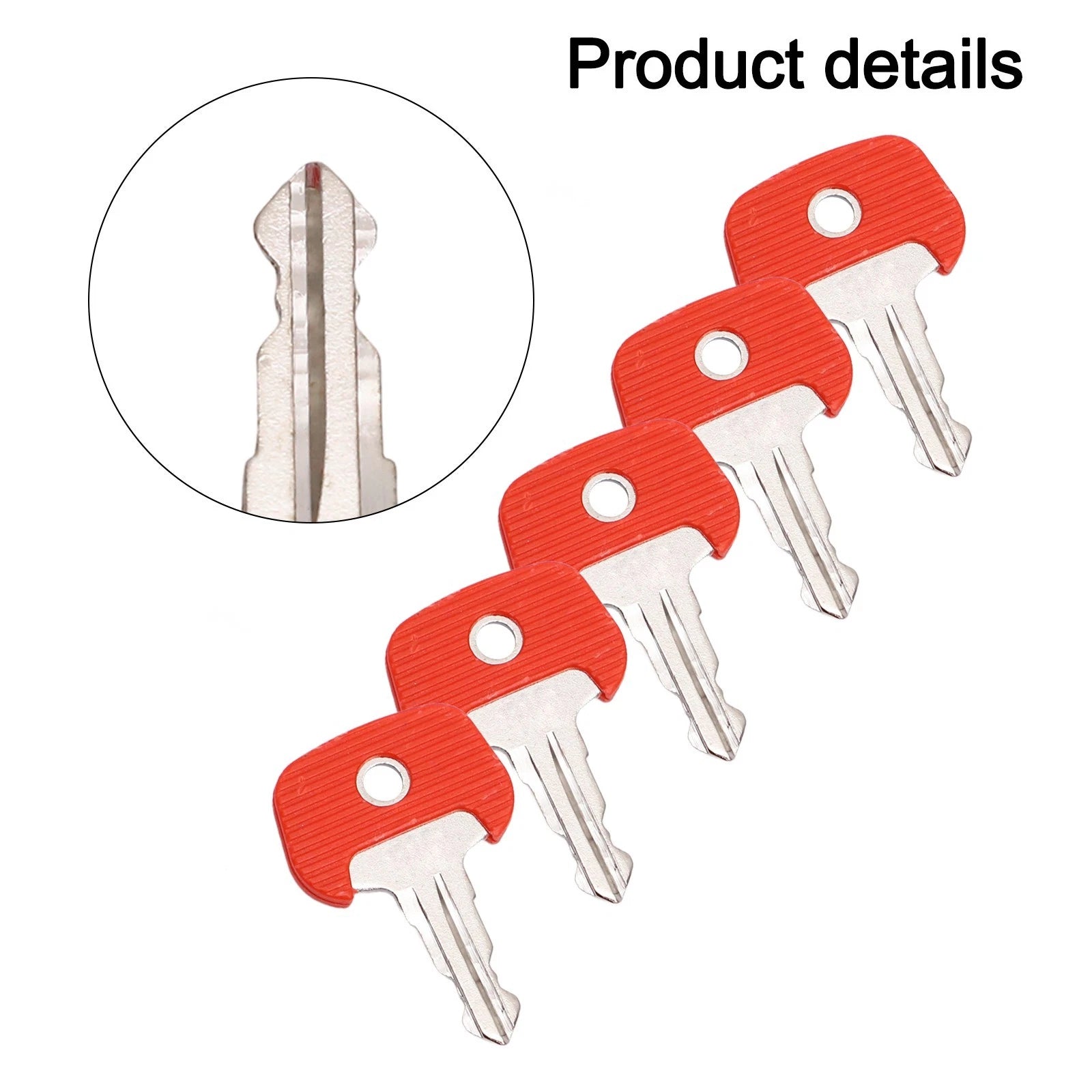 Set of 5 Replacement Keys for Model 702