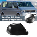 Right Side Mirror Cover Cap Gloss Black Replacement for Volkswagen Transporter T5 T6 (2003–2015)
