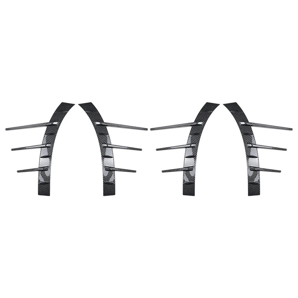 Front Rear Side Wheel Eyebrows Spoiler for Benz C-Class W206 C300 C43 (2022–2024)
