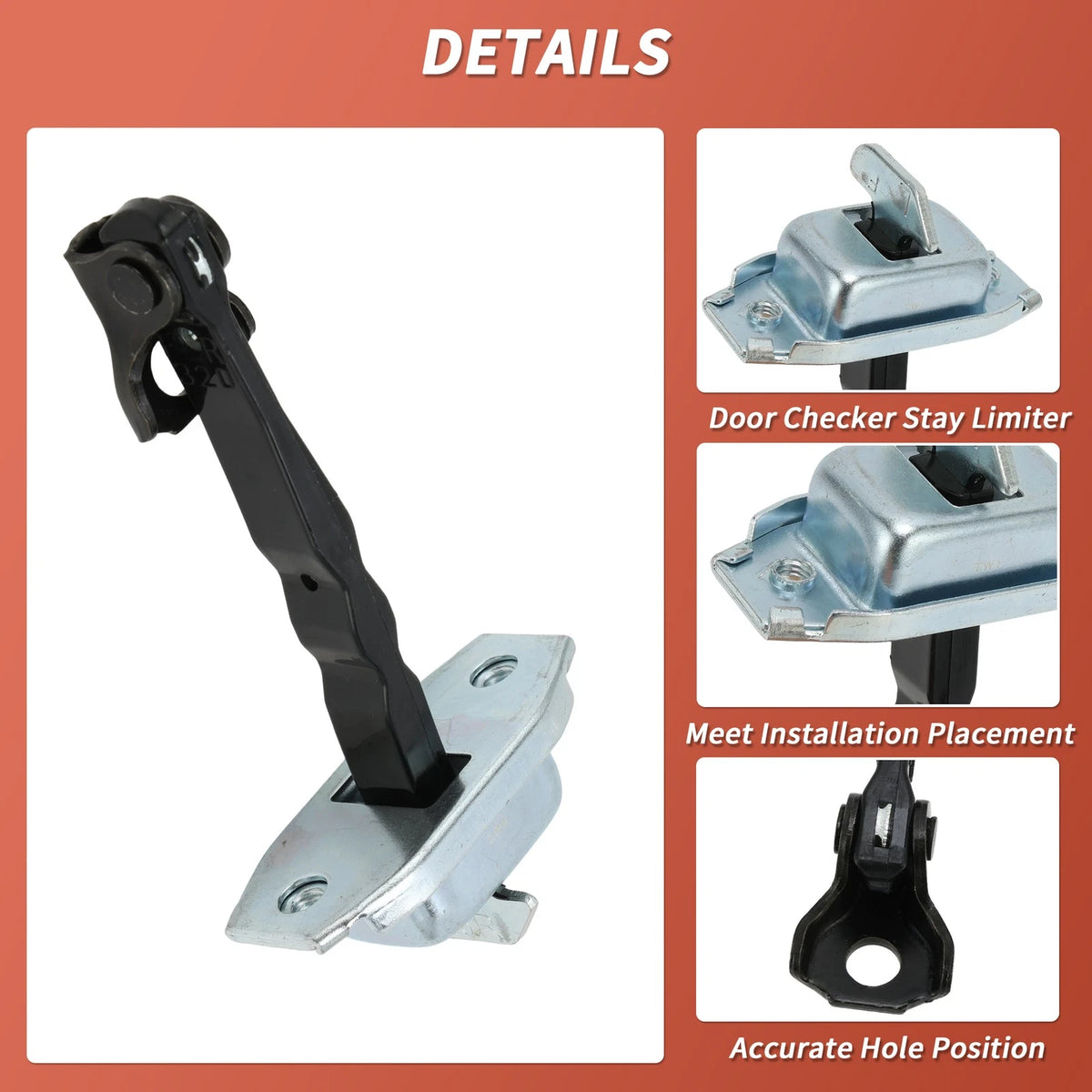 Front Door Check Strap for Toyota Corolla Sedan (2014–2019) No.6861002250