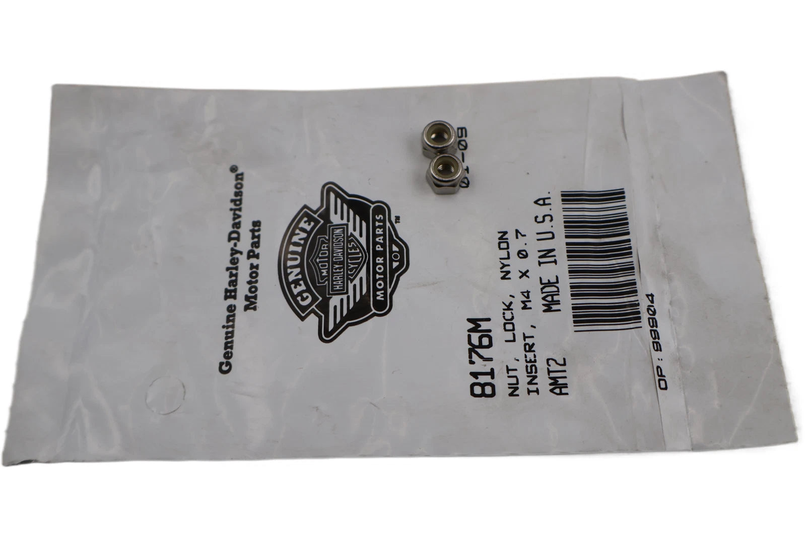 2X Locknut Nylon Insert for Harley-Davidson VRSC V-Rod (2006–2007)