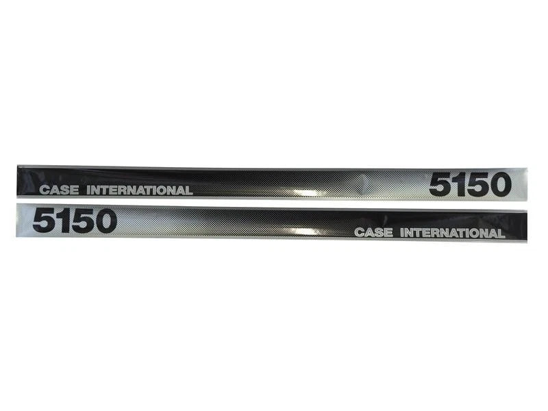 Bonnet Decal Set for Case IH 5150 Tractor (Compatible Later Type)
