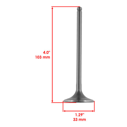 Intake Exhaust Valve Kit for Honda TRX400X 2X4 (2009–2014)