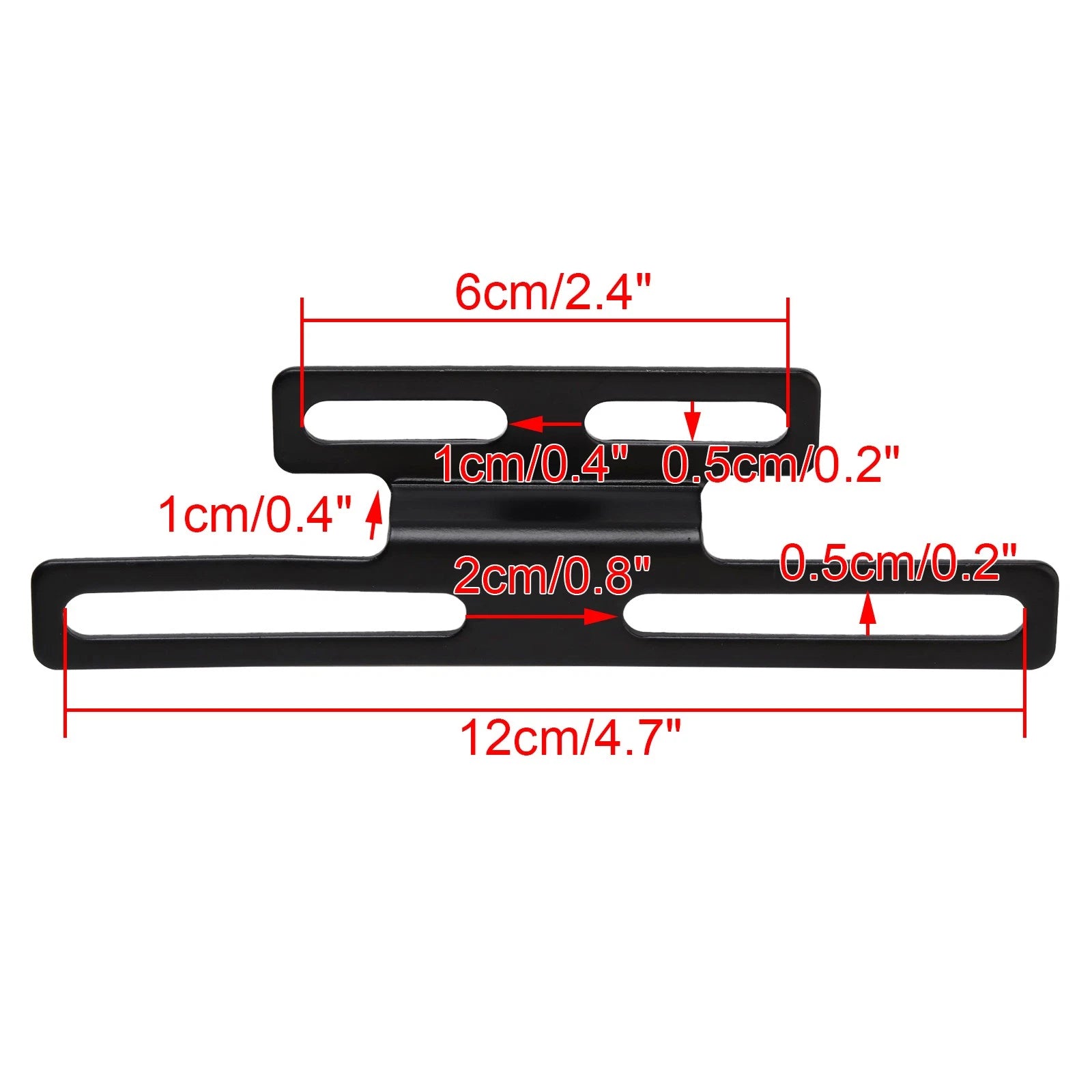 License Plate Frame Holder Bracket for Universal Motorcycle (All Years)