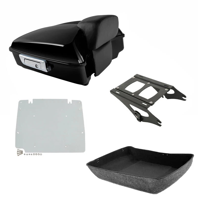 Chopped Trunk Backrest Mount Plate for Harley Electra Glide (2014–2026)