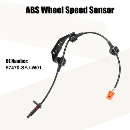 ABS Wheel Speed Sensor Rear Right for Honda Odyssey (2005–2008) 57470-SFJ-W01