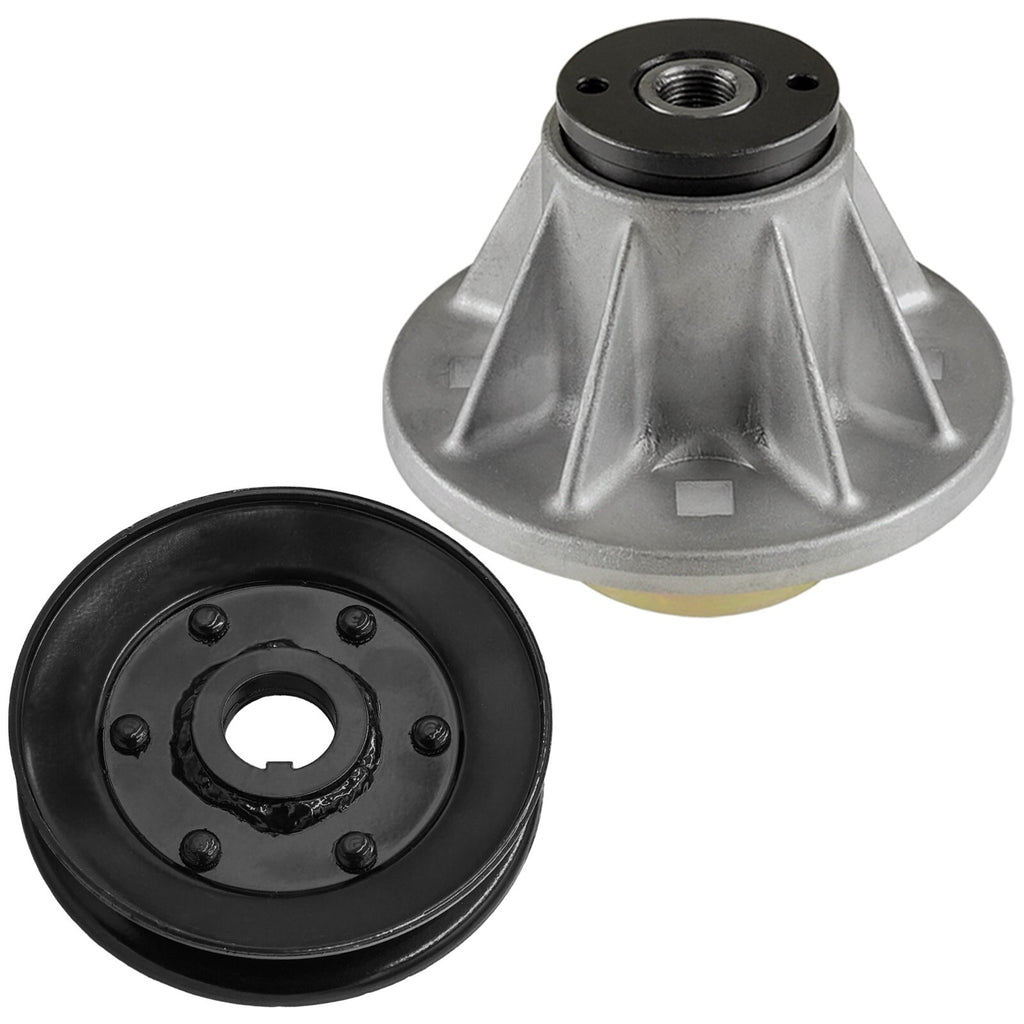 Deck Spindle with Pulley Replacement for Gravely ZT2252 ZT2552 (2008–2017)