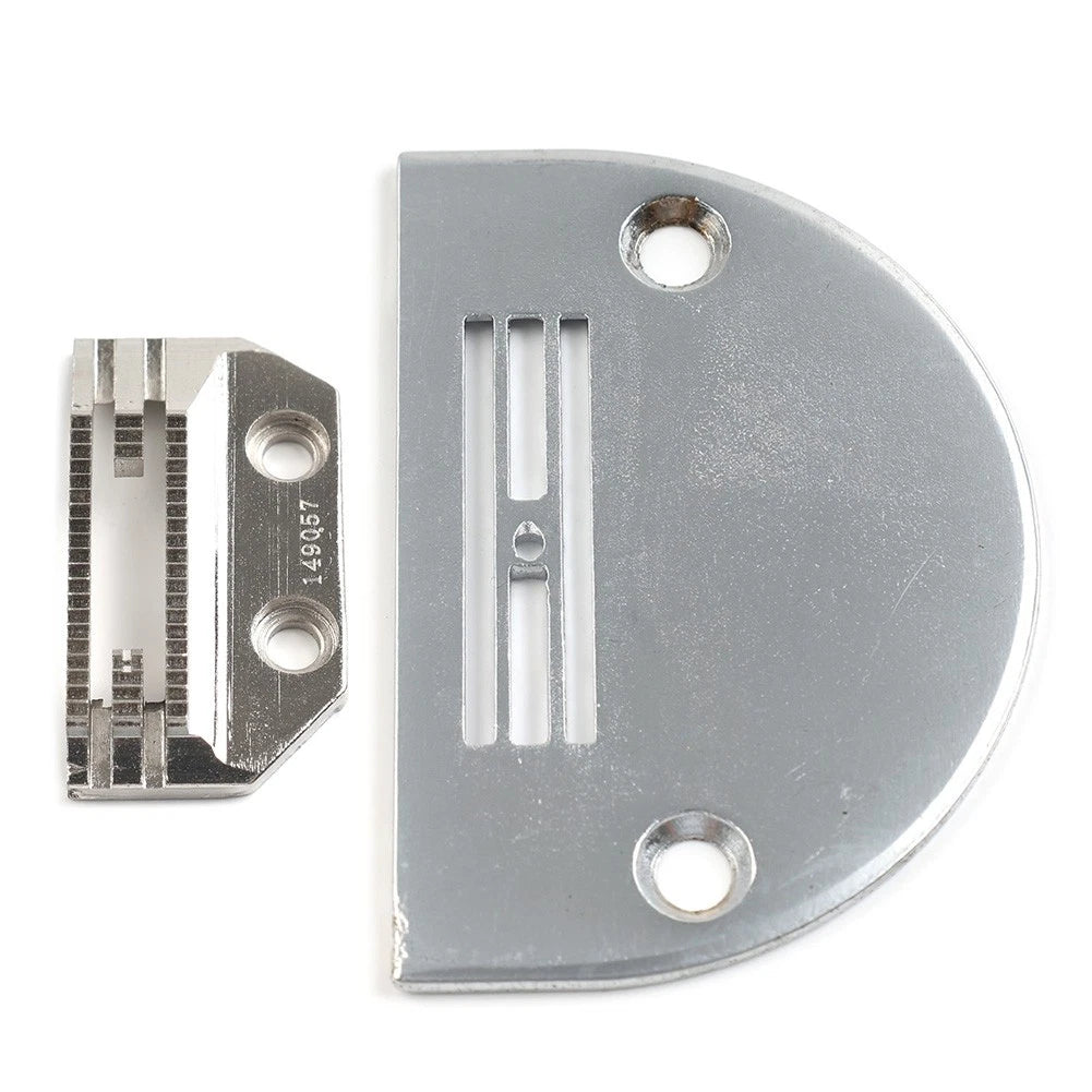 Needle Plate & Feed Dog for Industrial Single Needle Machines (147150, 149057)