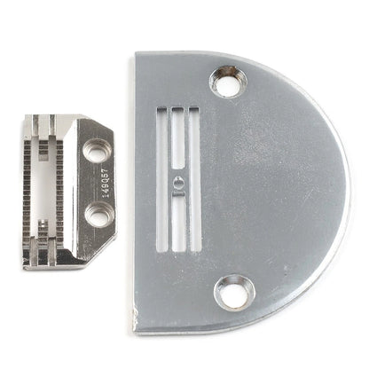 Needle Plate & Feed Dog for Industrial Single Needle Machines (147150, 149057)