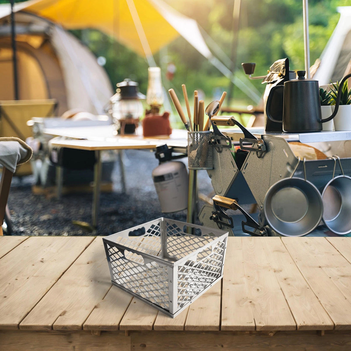 Replacement Firebox Basket Grill for Outdoor Cooking