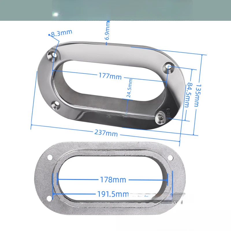 316 SS Fairlead for Marine Hardware (Anchor Lines)